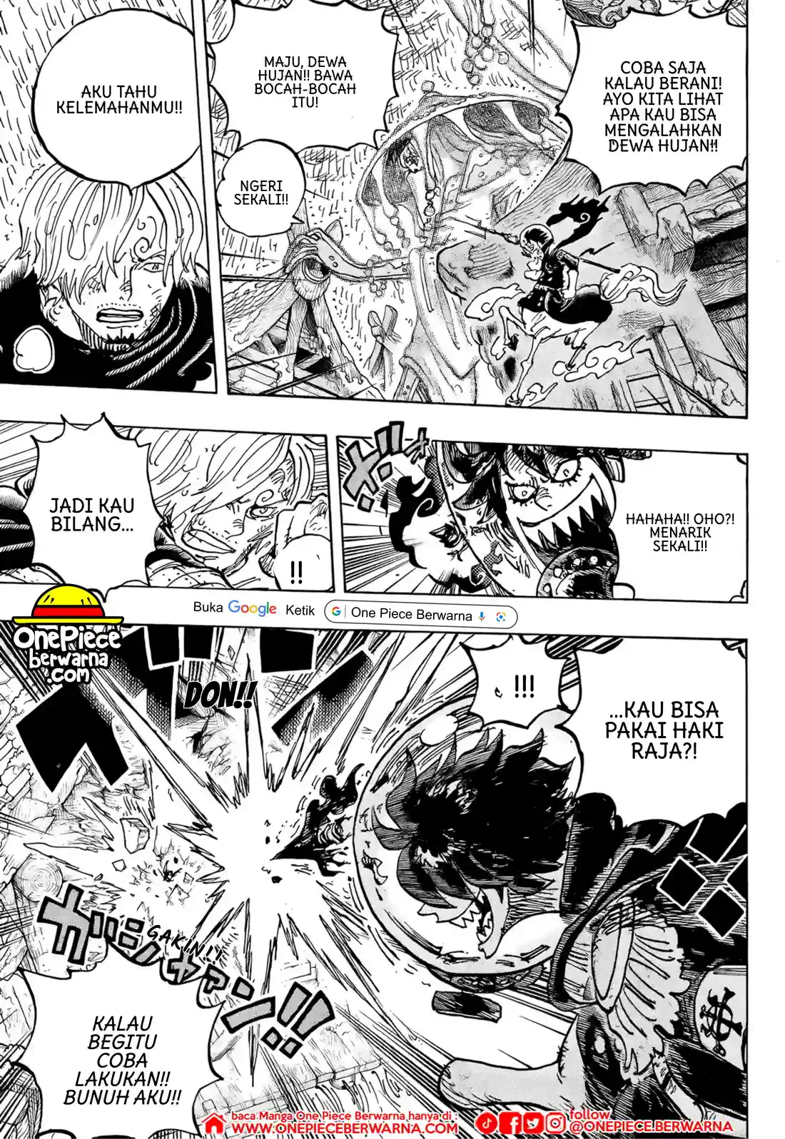 One Piece berwarna 1187 1188 1189 bahasa indonesia